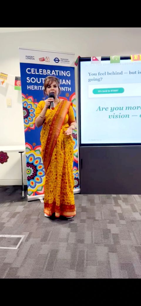 Neelu Agarwal speaking at Transport for London